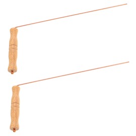 ABOOFAN 2pcs Copper Grounding Rods for Water Dowsing and Ghost Hunting Lightweight Divining Rod Kit for Accurate Detection and Location of and