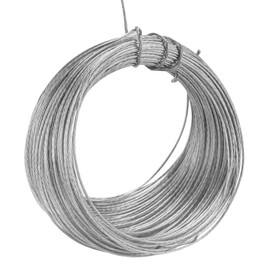 SAVITA 100 Feet (30m) Picture Hanging Wire for Picture，Photo Frame for Mirrors, Clock, Art Work Support & Hanging