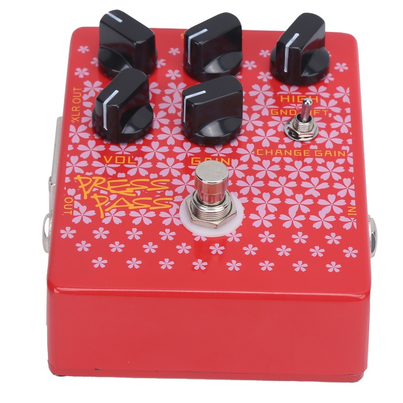 Bass Guitar Effects Pedal Driver with DI Tube Amplifier XLR