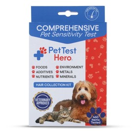 Better Life Science Pet Food & Environmental Sensitivity Hair Sample Testing Kit – Over 460 Items Tested – at-Home Non-Invasive Collection for Dogs & Cats – Informational Report for Pet Owners