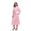 COLORFULLEAF Women's 100% Cotton Robes Lightweight Long Bathrobe Kimono Robe