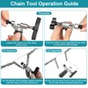 Bicycle Chains, 1/2 x 3/32 Inch 116 Links, 6/7/8 Speed