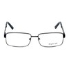 Vivid Eyewear Big and Tall 6 Designer Eyeglasses in Matte-Black