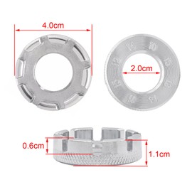 Junsasi Electric Bicycle Wheel Spoke Tool 6 in 1 Portable Bike Spoke Wrench Tool for Truing and Repairing Cycling Wheels Fit 10G, 11G, 12G, 13G, 14G, 15G Spoke Nipples