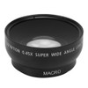 49MM 0.45X Wide Angle Macro Lens,Aluminum Alloy 49MM 0.45X Wide