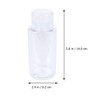 SUPVOX 300ml Makeup Remover Pump Bottle Empty Lockable Pump Dispenser
