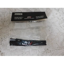 GY SPORTS Hockey Helmet Chin Strap -  Black Hockey Chin Strap with snap fastener