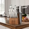 Emojoy Knife Set, 18 Piece Kitchen Knife Set with Block