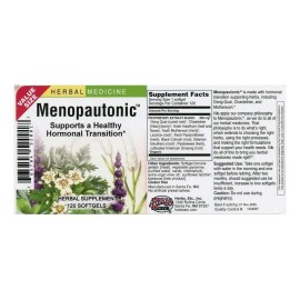 Herbs Etc. Menopautonic Apoyo Para Menopausia 120 Sgels Sfn