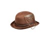 Boland 54561 Chainpunk Hat Brown Gears Melon Hat Steampunk Theme