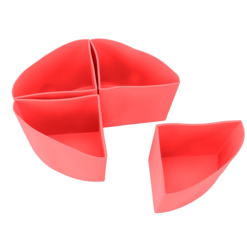 Slow Cooker Divider Liner 4 in 1 Silicone Reusable Leakproof