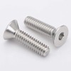 MewuDecor 5/16-18 x 1" Flat Head Socket Cap Screws Countersunk