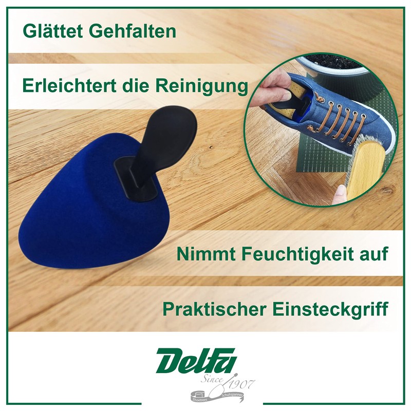 DELFA Foam Fit Shoe Stretcher - Perfect Shape Retention &