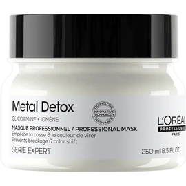 L'Oréal Professionnel Metal Detox Mascarilla Capilar Anti-Metales, Cabello más Suave y Nutrido, Reduce el Quiebre, Protege el Color y Aumenta el Brillo, 250 ml