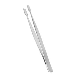 IWOWHERO Elegant Stamp Nipper in Silver Sturdy Stainless Steel Tweezer for Collectors Comfortable Grip for Use