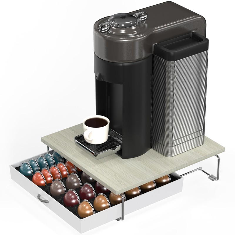 DecoBrothers Supreme Vertuoline Drawer, Holds with 30 Big or 60