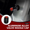 Opuweiy Skull Car Wheel Tire Valve Stem Cap, Universal Wheels