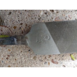 TOMÉ FETEIRA collar brand 2x  TOMÉ FETEIRA  SMOOTH Razor Hoof  Rasp Coarse File Half Round 12" PORTUGAL..