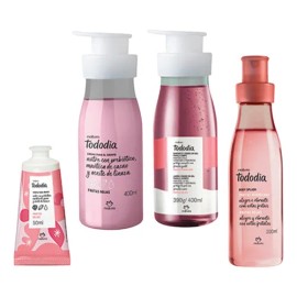 Kit Regalo Corporal Frutas Rojas Tododia Natura Mujer