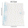 A5 6-Ring Cute Binder Cover PVC Floral A5 Planner Cover
