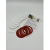 Harvest Guard Reusable Canning Lids - 100 Wide Lids and