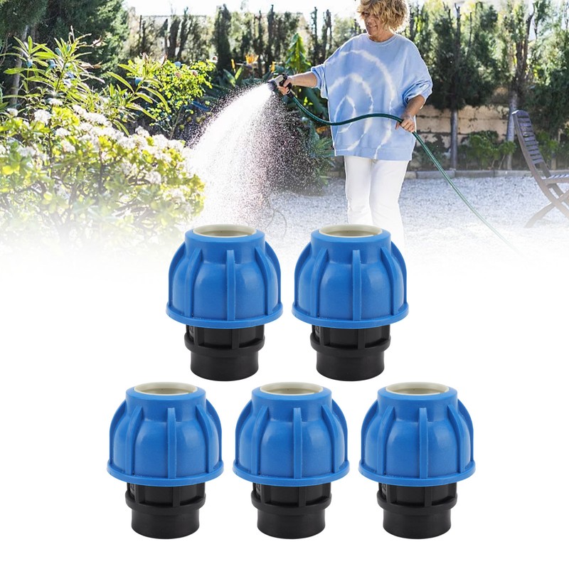 5PCS Plumbing Fittings Water Pipe Quick Connector Coupling Kit Female