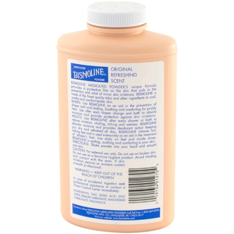 Polvo medicinal Bismoline (paquete de 2)