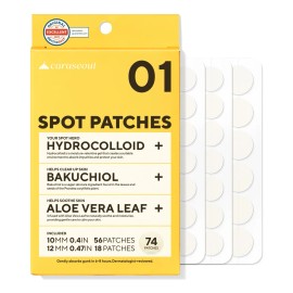Caraseoul Parches Para Espinillas, Parche Hidrocoloide Para
