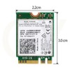 Cablecc Dual Band 2.4G 5Ghz 433Mbps 3165AC NGFF 802.11AC WiFi