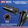 MTO 1/2" Drive 21mm Deep Impact Socket, 6-Point Metric Socket
