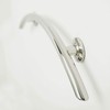 30" Designer Crescent Curved Bathroom Shower Grab Bar, Satin Finish