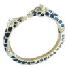 Unique Animal Giraffe Bracelet Bangle Cuff Clear Austrian Crystal (Gold-Tone