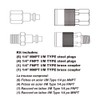WYNNsky Air Coupler and Plug Kit, Quick Connect Air Fittings,