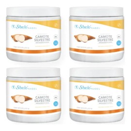 4 Polvo Camote Silvestre Menopausia Isoflavonas Soya Shelo