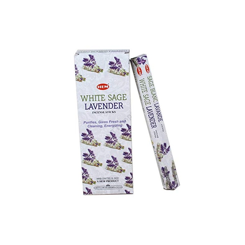 Incense Stick Bulk White Sage Lavender 120 Sticks - 6
