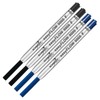 Imprinted Schmidt easyFLOW9000 Ballpoint Refill- Black & Blue Ink, Fine