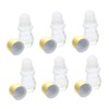 PACKOVE 6Pcs Essential Oil Roller Bottles Empty Glass Bottles with