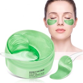 Parches Hydrogel Ojos Colágeno Hidratante mejora las ojeras, fatiga ocular, disminuye la hinchazón y suaviza las patas de gallo y las líneas finas de expresión
