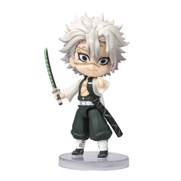 Figuarts 197422 Demon Slayer Sanemi Shinazugawa Mini Figure, Approx. 3.5