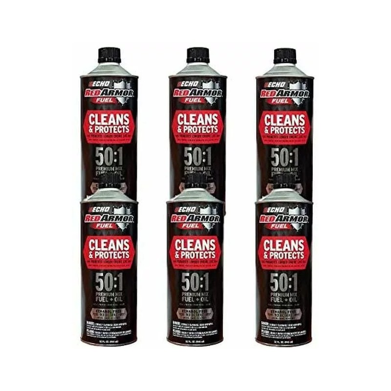 Echo 7450001 Red Armor 32 oz. 50:1 Pre-Mixed Ethanol Free