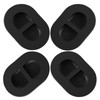 KPALAG 4PCS Car Floor Drain Plugs Compatible with Jeep Wrangler