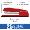 Swingline 74736 Business Stapler,20 Sh Cap, 210 Staples, Red