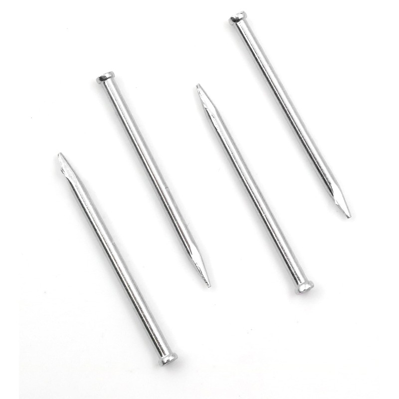 Design61 100 x Steel Pins Skirting Board Pins Nail 1.5