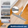Yocada Rubber Floor Squeegee Broom TPR Blade Adjustable Scrubber Squeegee