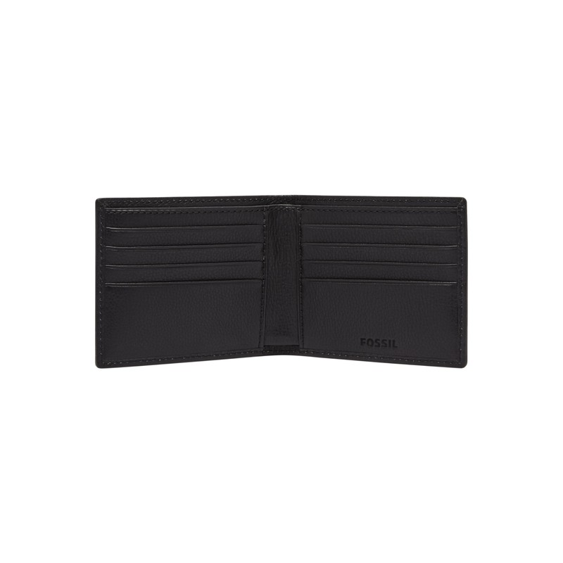 Fossil Billfold Lufkin Men's Black, black