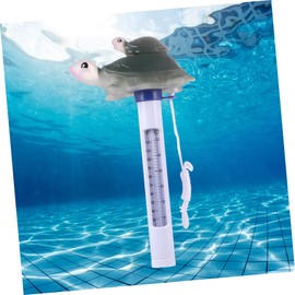 BESPORTBLE 2 Pcs Pool Baby Turtle Shape Floating Indoor/Outdoor Temperature Monitor Easy to Use for Boys and Girls