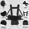 Tactical Chest Rig Chest Protector Paintball Vest, Molle Modular Micro
