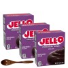 Jell-O Pudding 3.9oz Box(3-Pack) w/ Wooden Spoon (Chocolate Fudge)