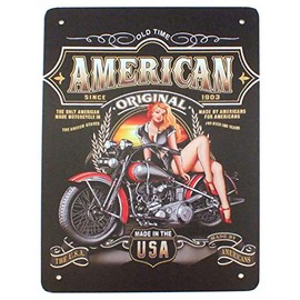 Tin Metal Sign Plaque Bar Pub Vintage Retro Wall Decor Poster Home Club Tavern Wall Door (30 x 20 cm) - UK Company (480 - American Original)