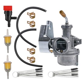 JULRICARB 15003-1694 Carburetor Fits for 2002-2020 Kawasaki KLX110 KLX 110 Engine Compatible with Suzuki DRZ110 Engine Carb with Filter